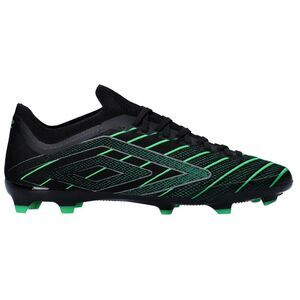 Umbro Mens Velocita Elixir Premier Firm Ground Football Boots / Black/Green